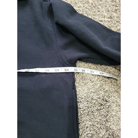 Disney 100 Friend Cropped Hoodie Womens XL Black Pullover Embroidered Characters - Picture 10 of 16